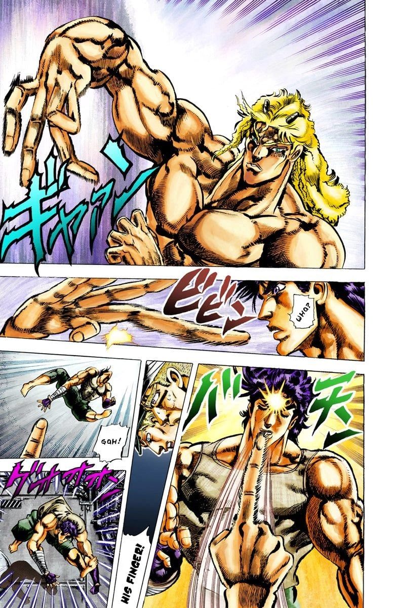 Read JoJo_s Bizarre Adventure Part 2 Battle Tendency Official Colored Manga Online
