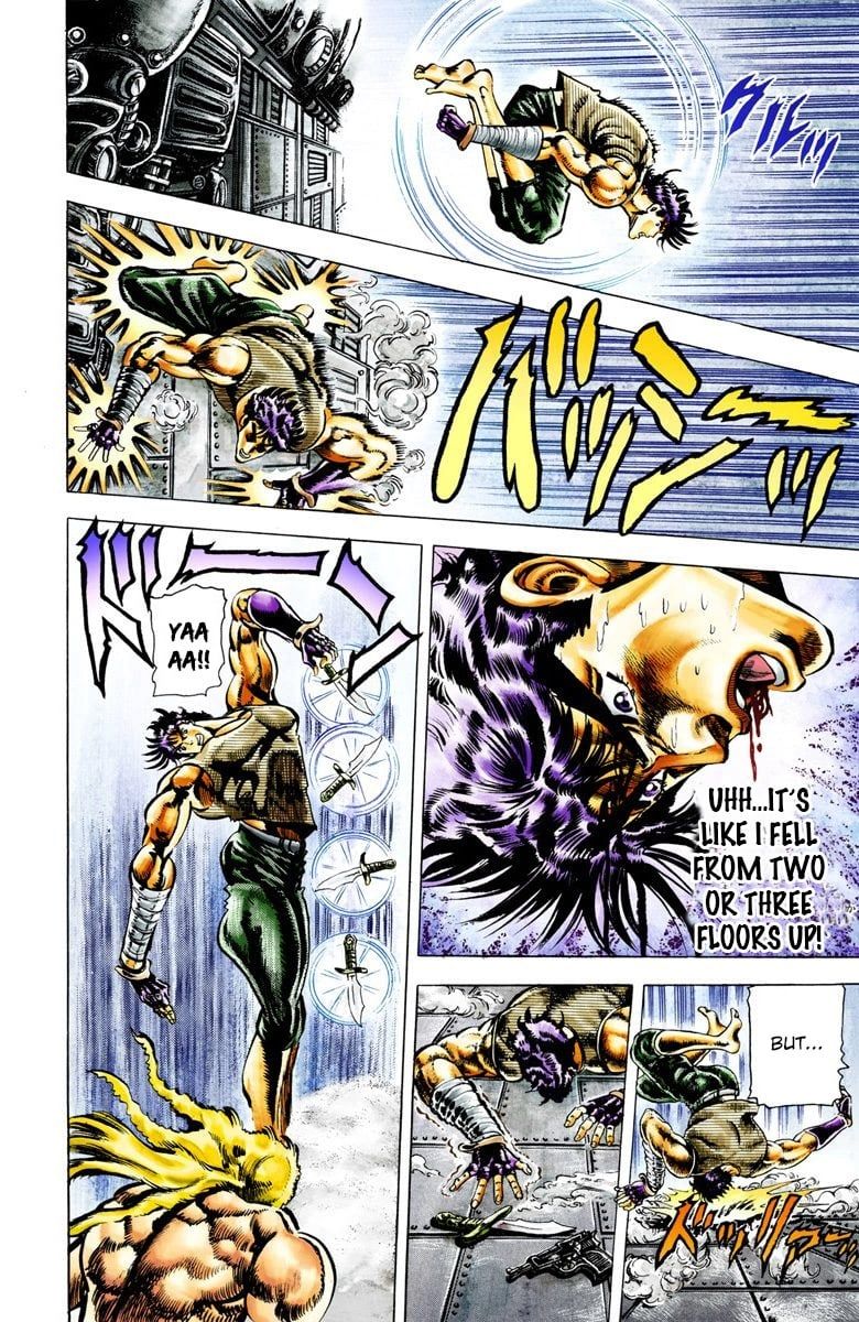 Read JoJo_s Bizarre Adventure Part 2 Battle Tendency Official Colored Manga Online