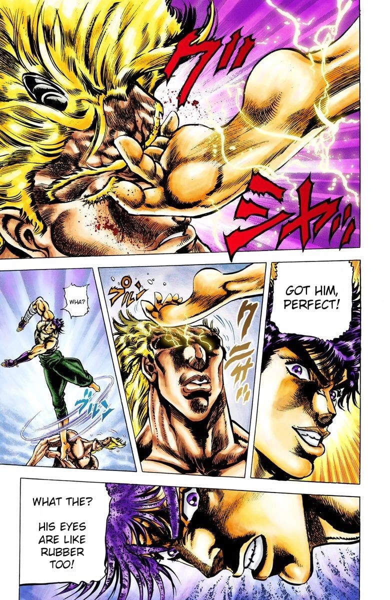 Read JoJo_s Bizarre Adventure Part 2 Battle Tendency Official Colored Manga Online
