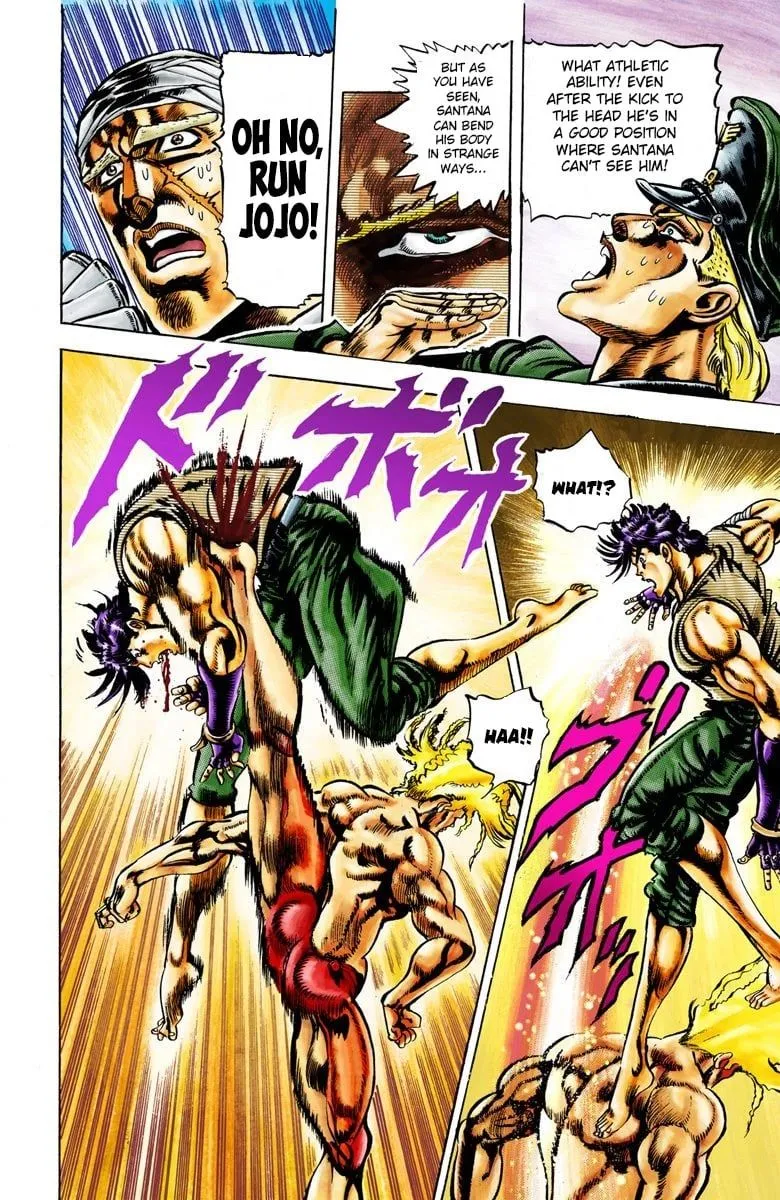 Read JoJo_s Bizarre Adventure Part 2 Battle Tendency Official Colored Manga Online