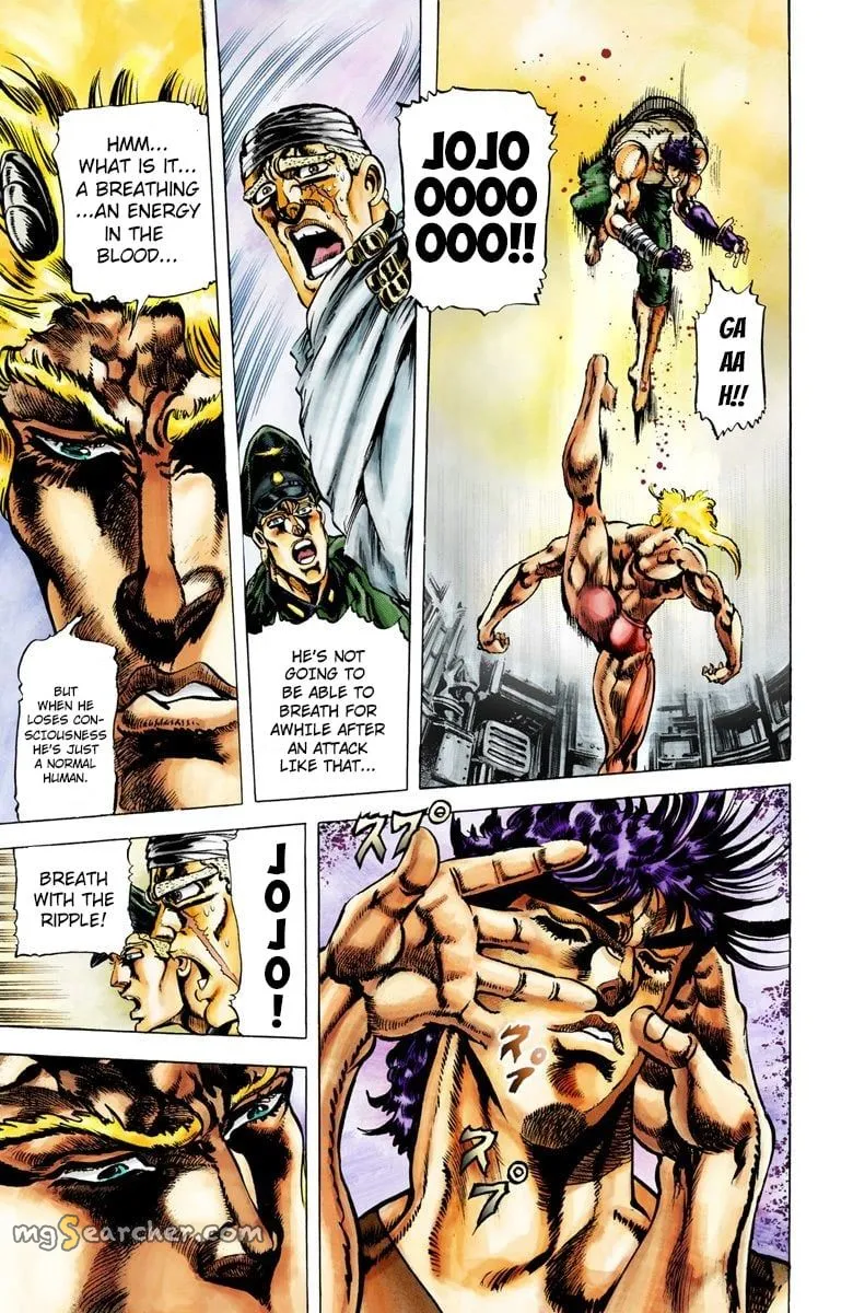 Read JoJo_s Bizarre Adventure Part 2 Battle Tendency Official Colored Manga Online