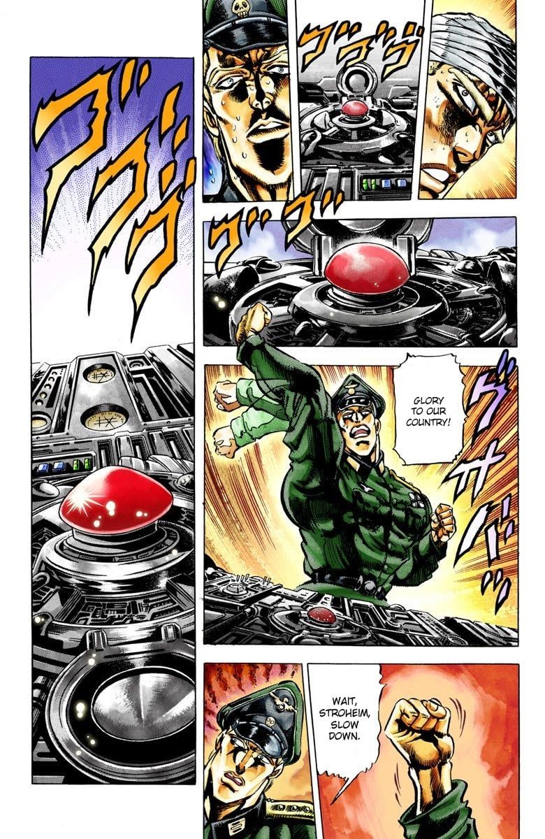 Read JoJo_s Bizarre Adventure Part 2 Battle Tendency Official Colored Manga Online