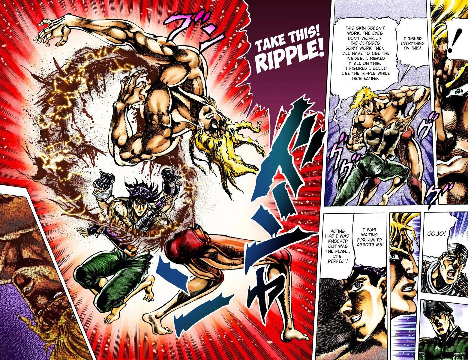Read JoJo_s Bizarre Adventure Part 2 Battle Tendency Official Colored Manga Online