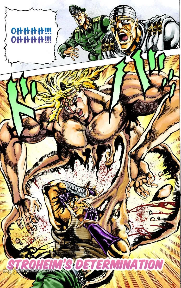 Read JoJo_s Bizarre Adventure Part 2 Battle Tendency Official Colored Manga Online