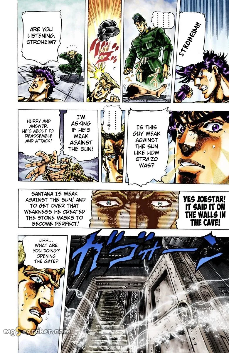 Read JoJo_s Bizarre Adventure Part 2 Battle Tendency Official Colored Manga Online