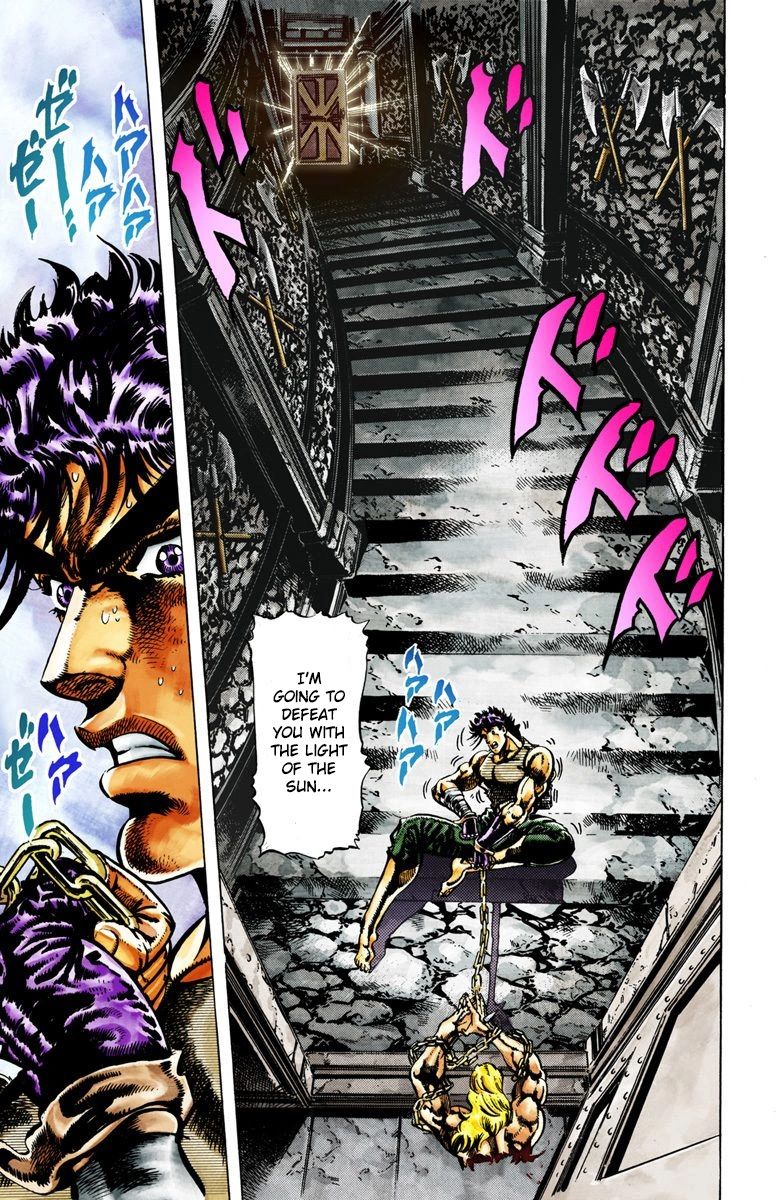 Read JoJo_s Bizarre Adventure Part 2 Battle Tendency Official Colored Manga Online