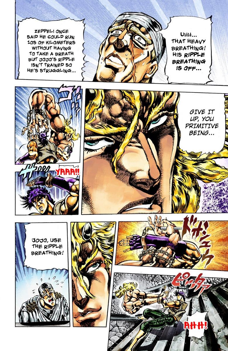 Read JoJo_s Bizarre Adventure Part 2 Battle Tendency Official Colored Manga Online