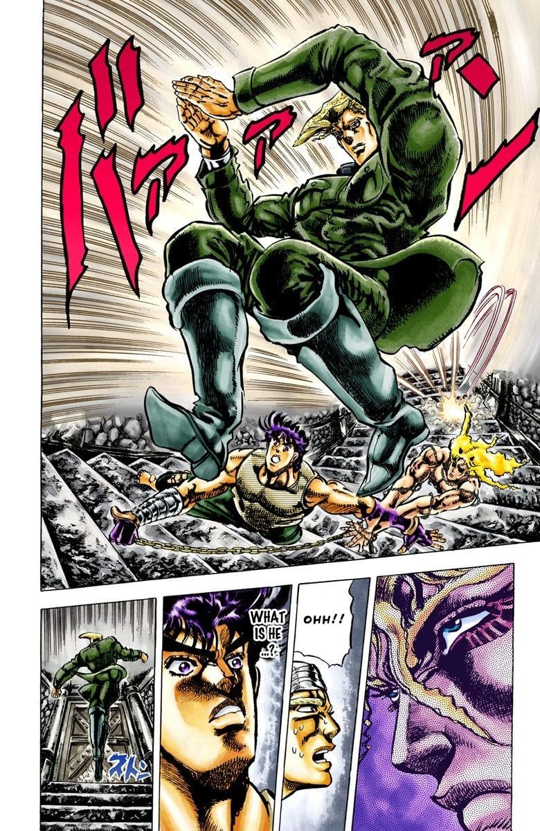 Read JoJo_s Bizarre Adventure Part 2 Battle Tendency Official Colored Manga Online