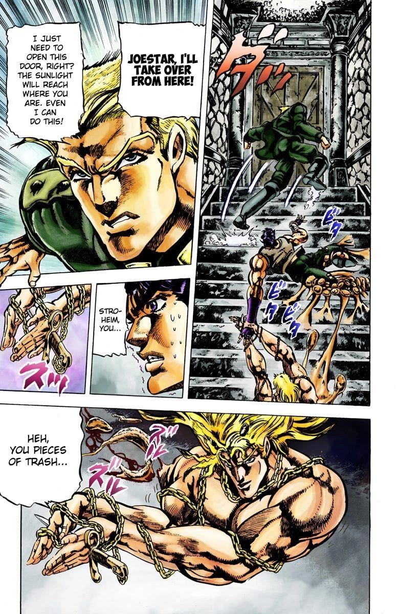 Read JoJo_s Bizarre Adventure Part 2 Battle Tendency Official Colored Manga Online