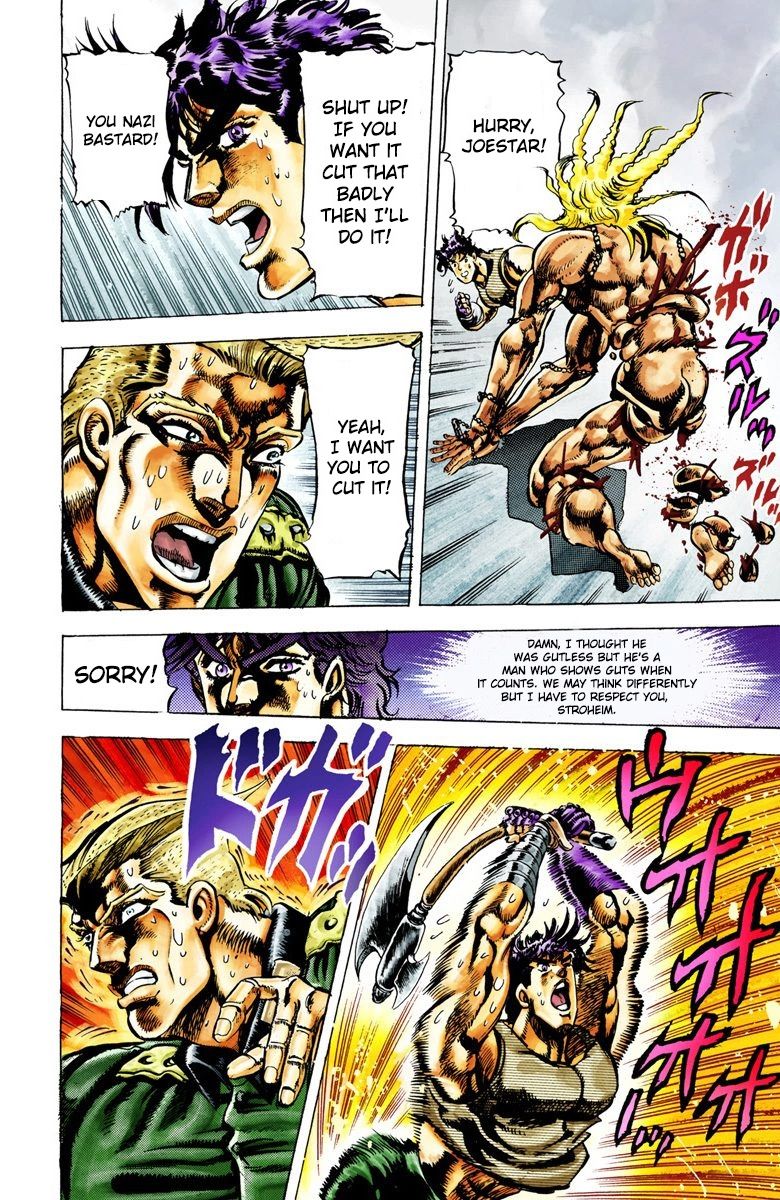 Read JoJo_s Bizarre Adventure Part 2 Battle Tendency Official Colored Manga Online