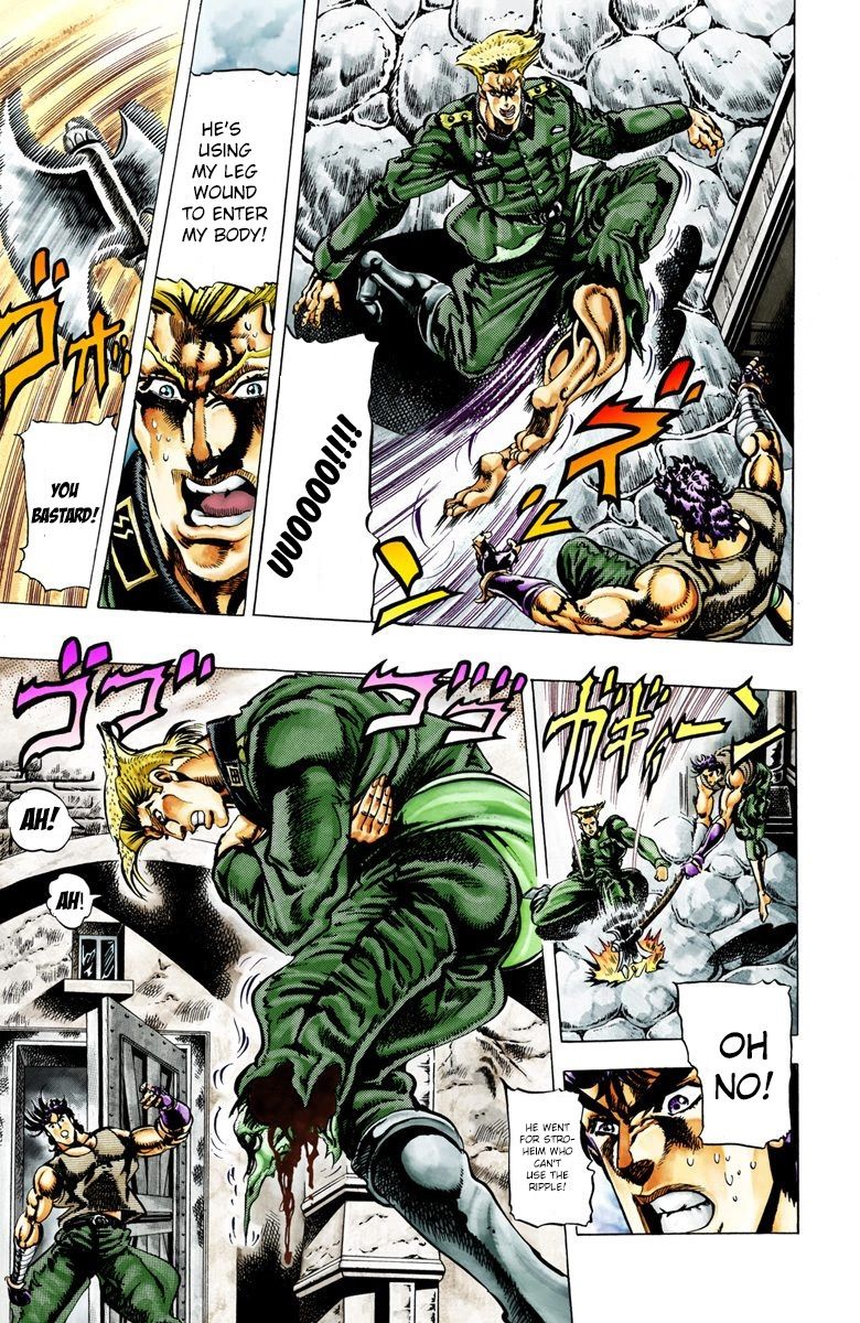 Read JoJo_s Bizarre Adventure Part 2 Battle Tendency Official Colored Manga Online