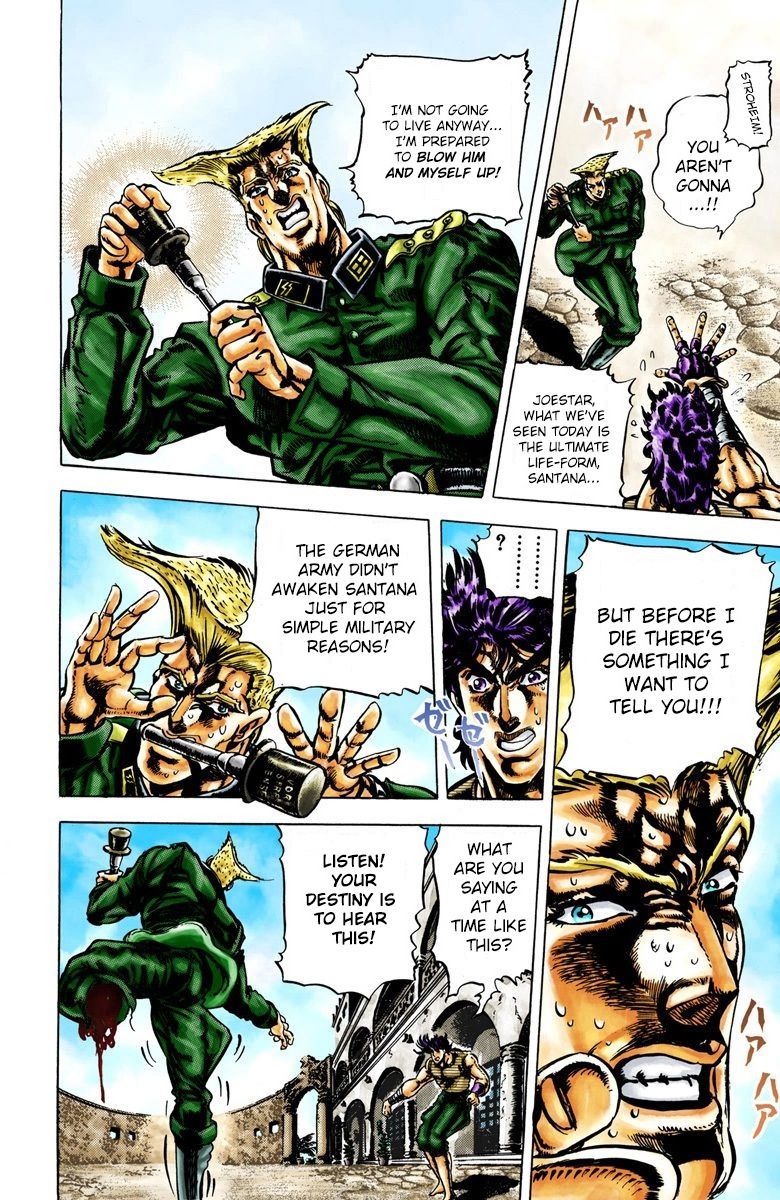 Read JoJo_s Bizarre Adventure Part 2 Battle Tendency Official Colored Manga Online