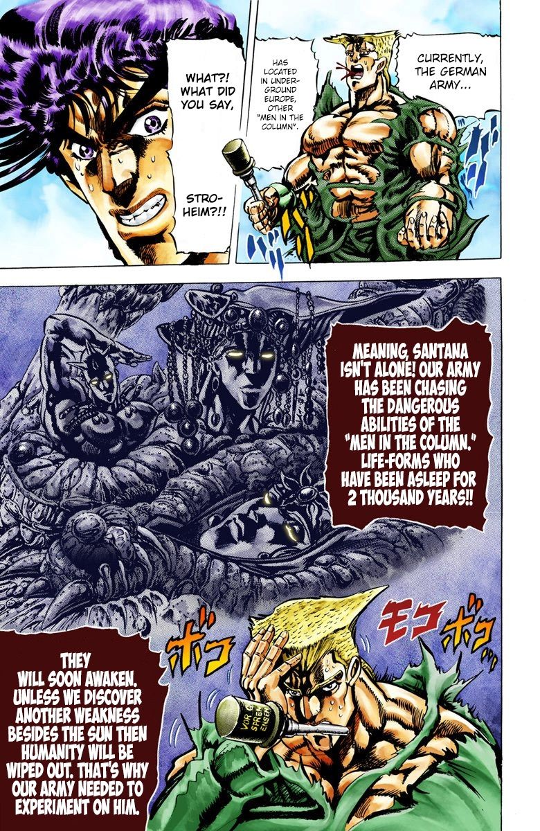 Read JoJo_s Bizarre Adventure Part 2 Battle Tendency Official Colored Manga Online