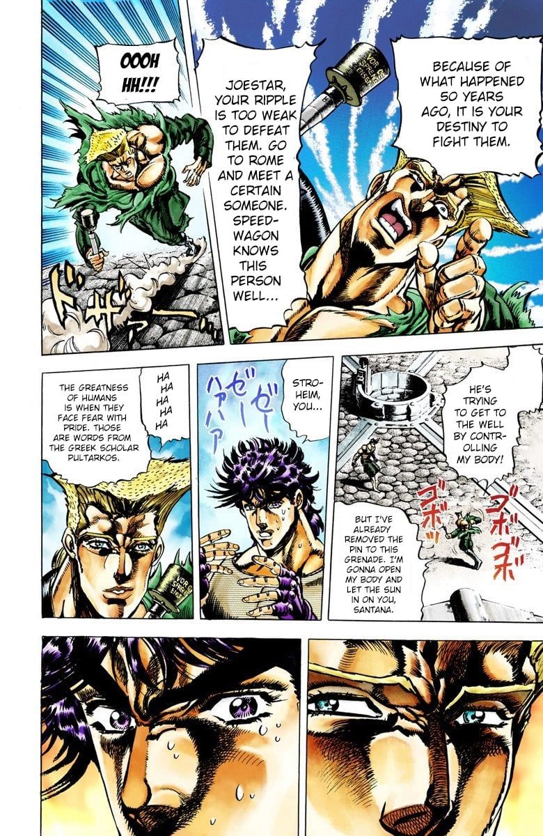 Read JoJo_s Bizarre Adventure Part 2 Battle Tendency Official Colored Manga Online