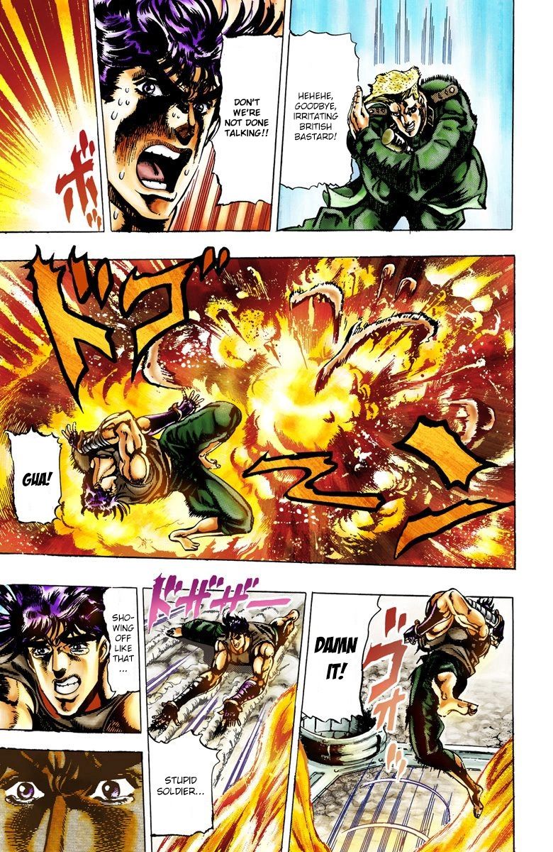 Read JoJo_s Bizarre Adventure Part 2 Battle Tendency Official Colored Manga Online