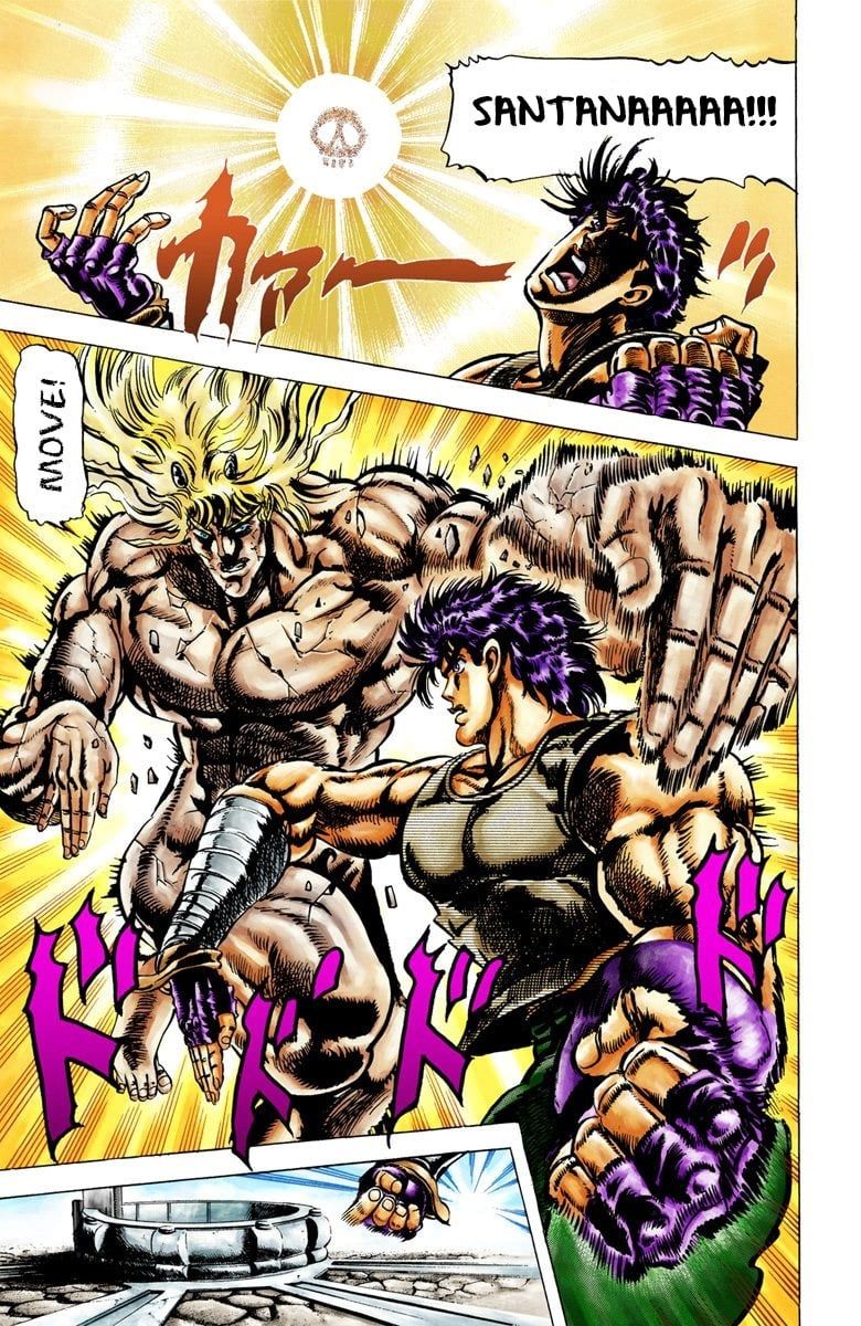 Read JoJo_s Bizarre Adventure Part 2 Battle Tendency Official Colored Manga Online