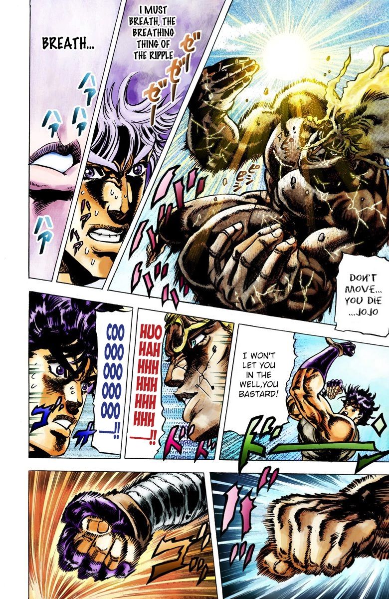 Read JoJo_s Bizarre Adventure Part 2 Battle Tendency Official Colored Manga Online
