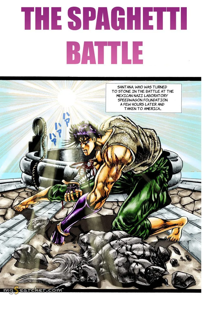 Read JoJo_s Bizarre Adventure Part 2 Battle Tendency Official Colored Manga Online