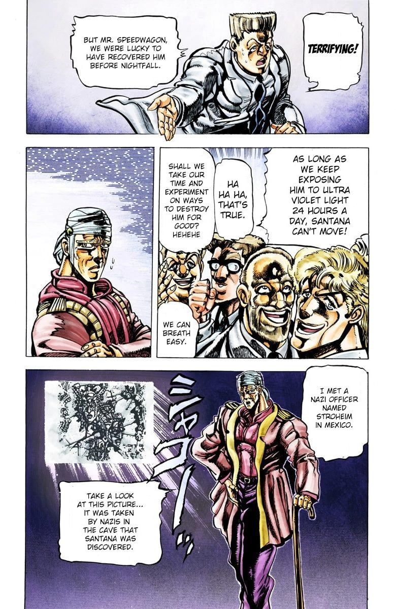 Read JoJo_s Bizarre Adventure Part 2 Battle Tendency Official Colored Manga Online