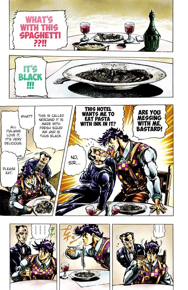 Read JoJo_s Bizarre Adventure Part 2 Battle Tendency Official Colored Manga Online
