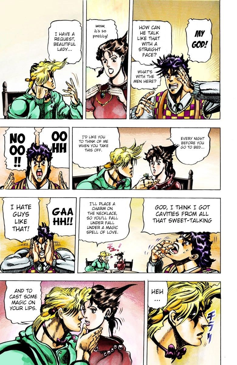 Read JoJo_s Bizarre Adventure Part 2 Battle Tendency Official Colored Manga Online