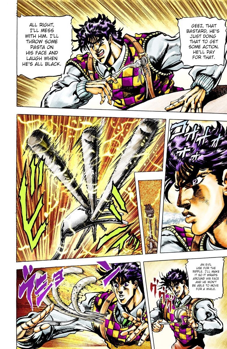 Read JoJo_s Bizarre Adventure Part 2 Battle Tendency Official Colored Manga Online