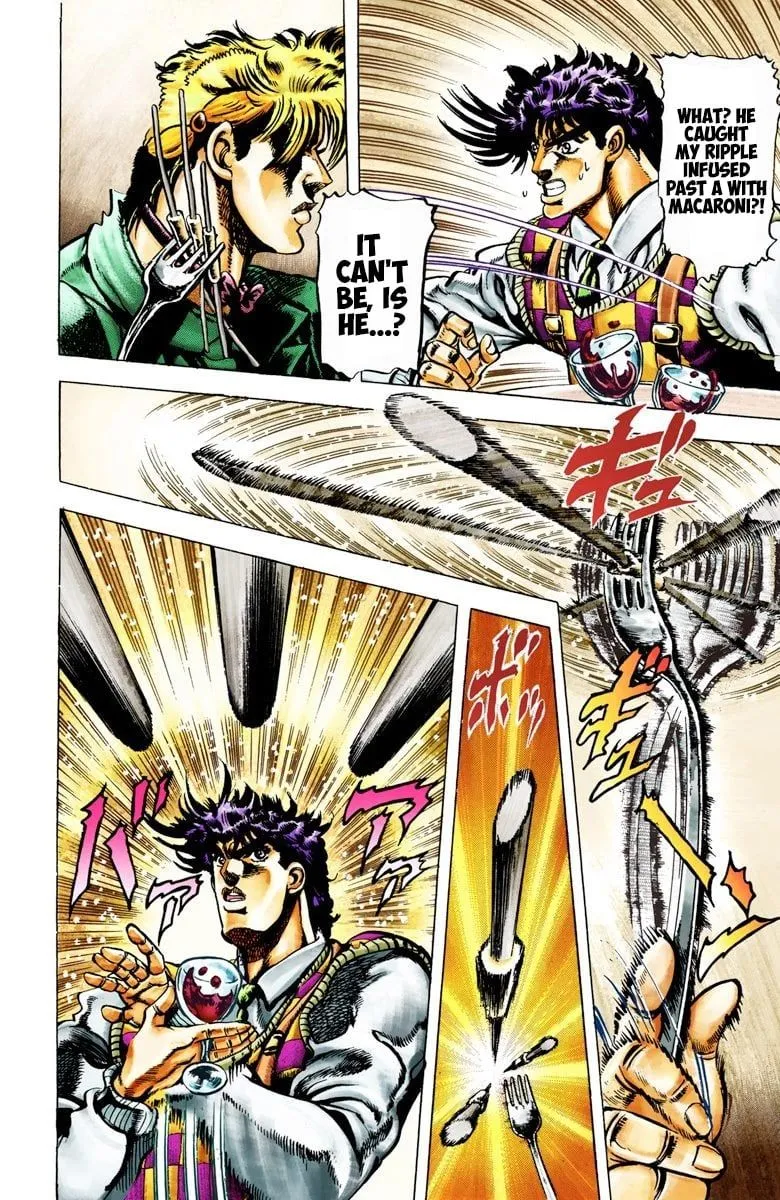 Read JoJo_s Bizarre Adventure Part 2 Battle Tendency Official Colored Manga Online