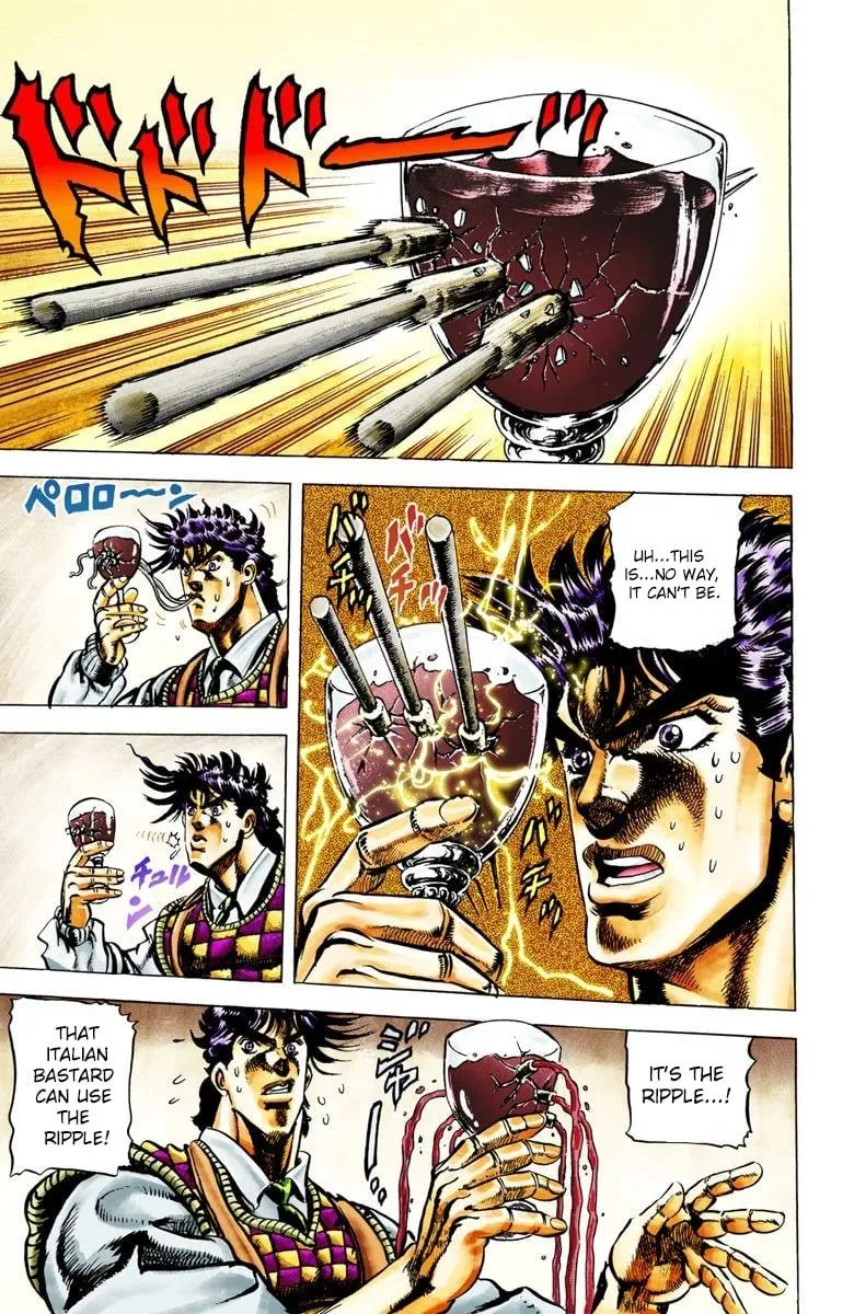 Read JoJo_s Bizarre Adventure Part 2 Battle Tendency Official Colored Manga Online