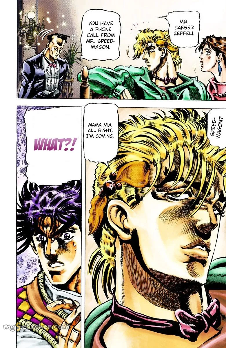 Read JoJo_s Bizarre Adventure Part 2 Battle Tendency Official Colored Manga Online