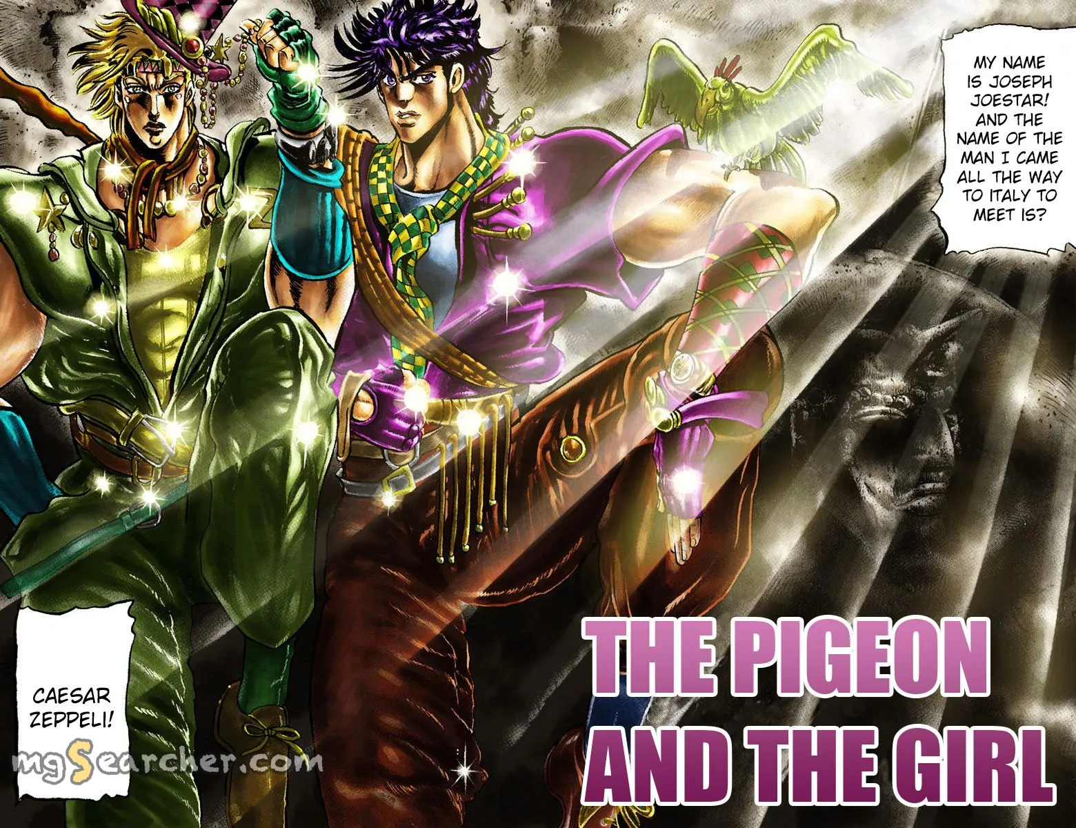 Read JoJo_s Bizarre Adventure Part 2 Battle Tendency Official Colored Manga Online