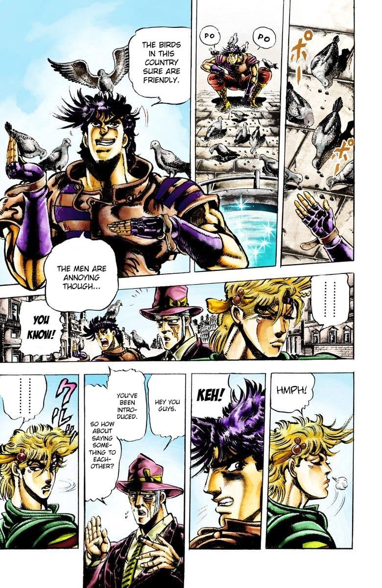 Read JoJo_s Bizarre Adventure Part 2 Battle Tendency Official Colored Manga Online