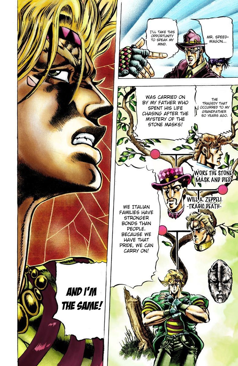 Read JoJo_s Bizarre Adventure Part 2 Battle Tendency Official Colored Manga Online