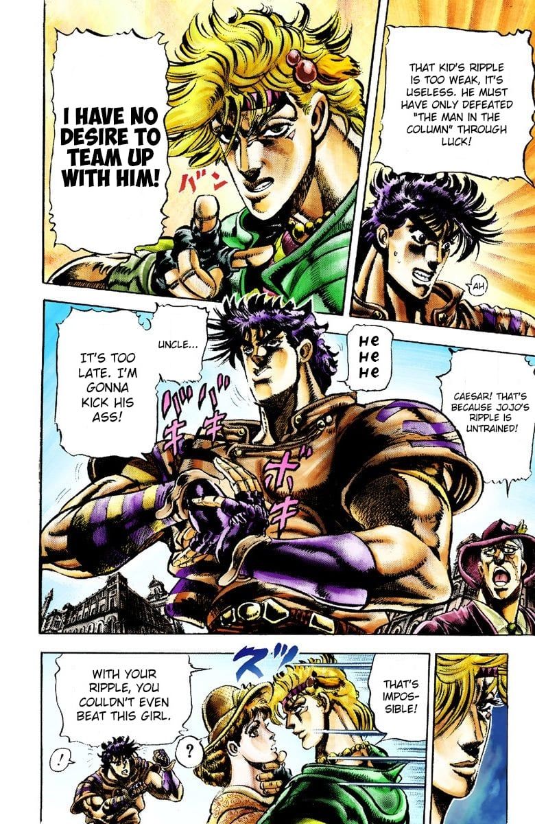 Read JoJo_s Bizarre Adventure Part 2 Battle Tendency Official Colored Manga Online
