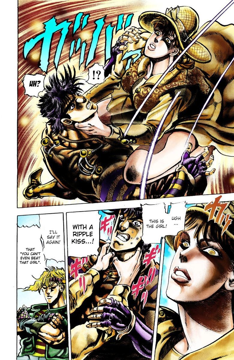 Read JoJo_s Bizarre Adventure Part 2 Battle Tendency Official Colored Manga Online