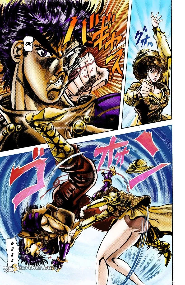 Read JoJo_s Bizarre Adventure Part 2 Battle Tendency Official Colored Manga Online