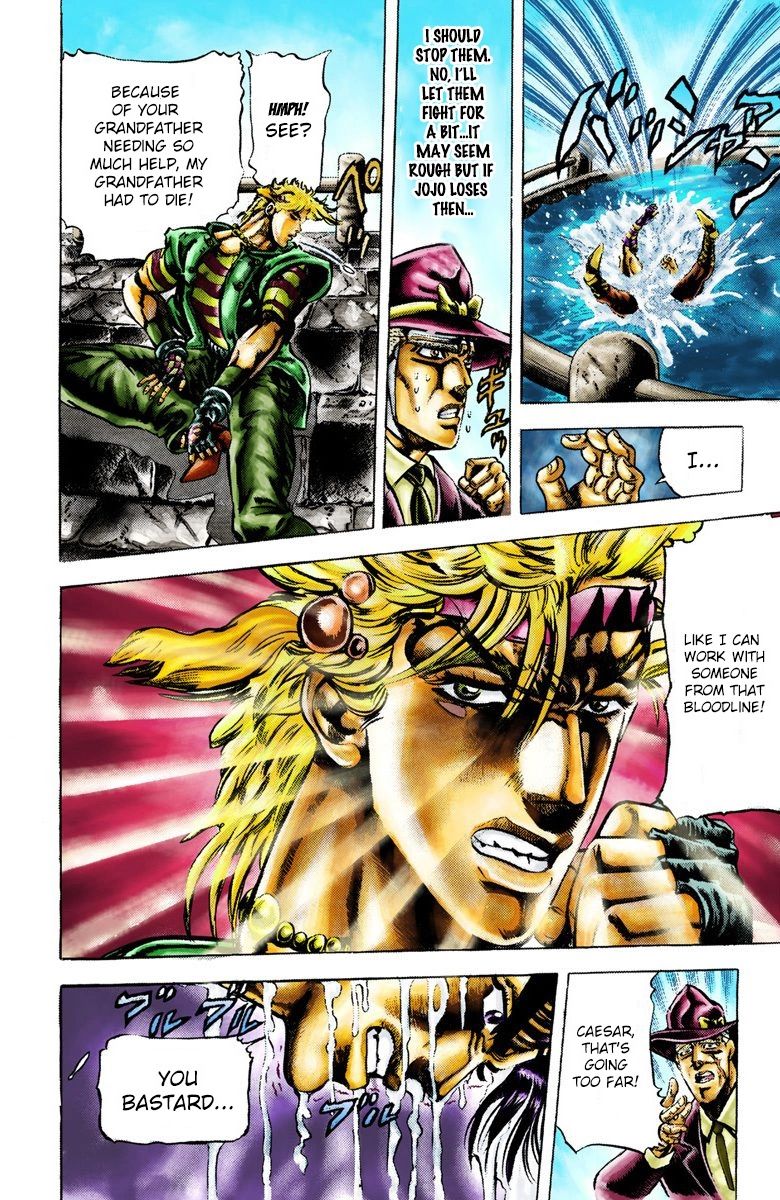 Read JoJo_s Bizarre Adventure Part 2 Battle Tendency Official Colored Manga Online