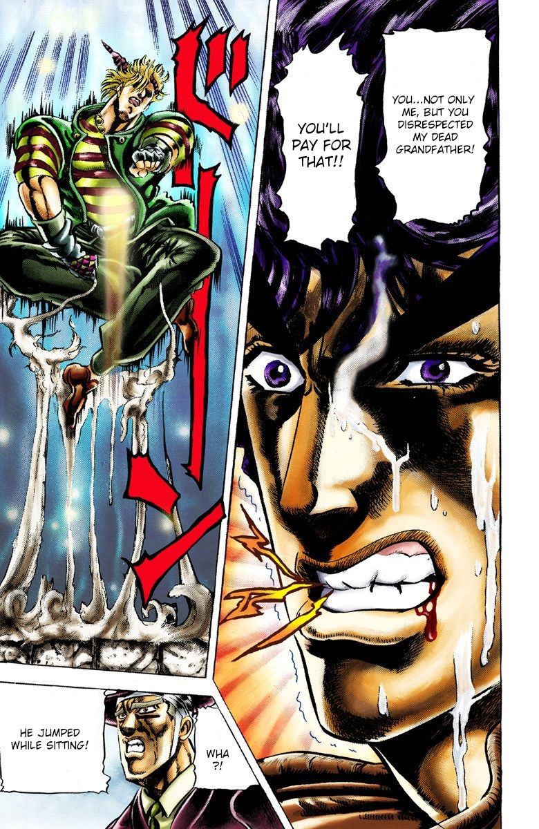 Read JoJo_s Bizarre Adventure Part 2 Battle Tendency Official Colored Manga Online