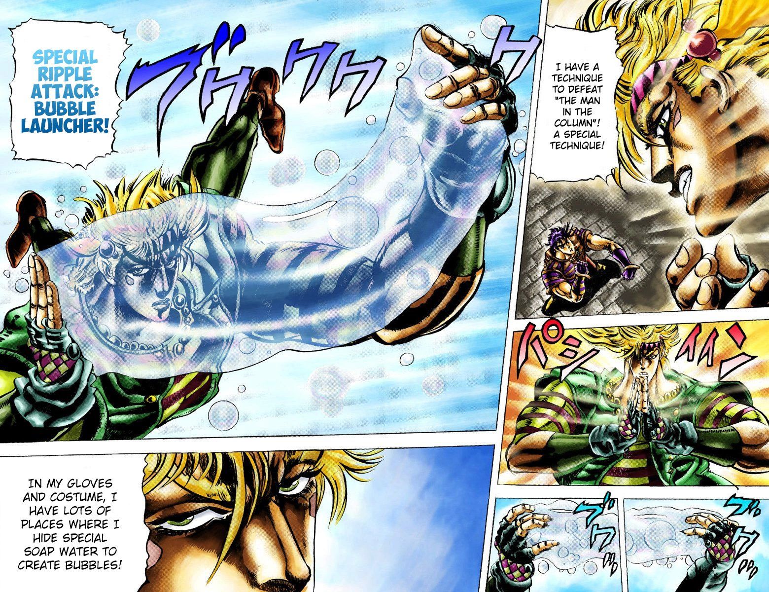 Read JoJo_s Bizarre Adventure Part 2 Battle Tendency Official Colored Manga Online