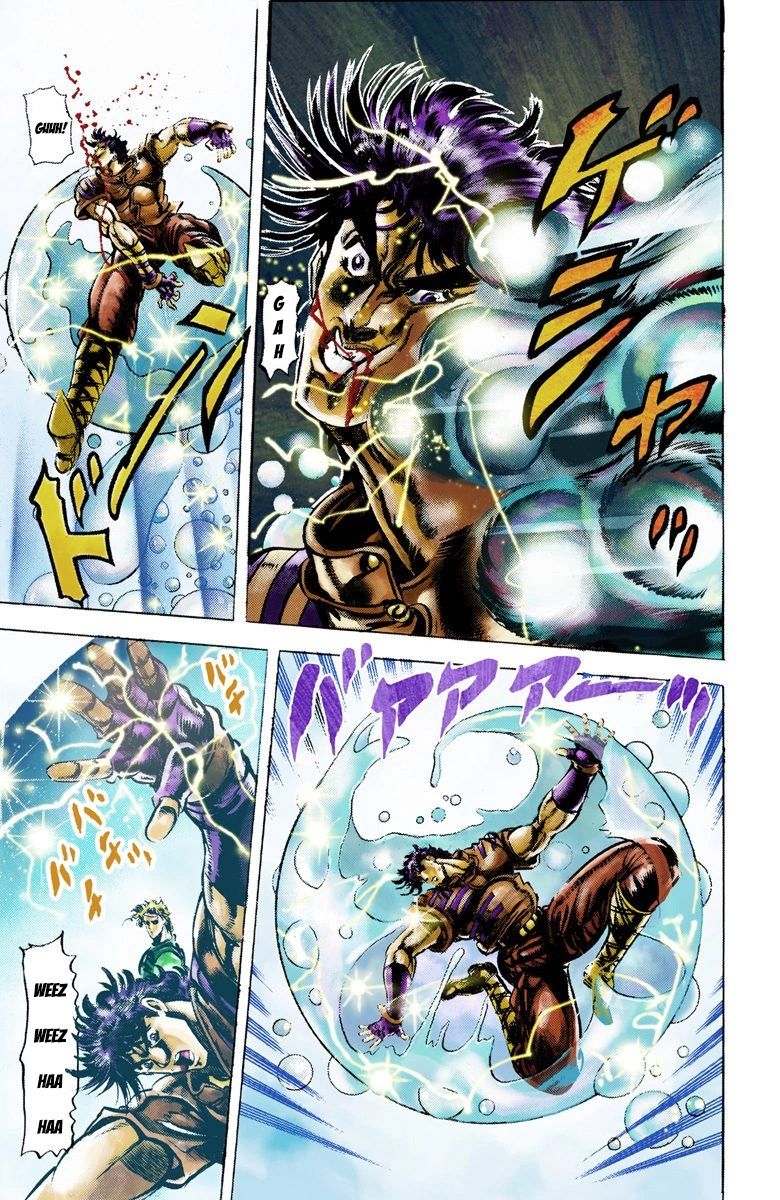Read JoJo_s Bizarre Adventure Part 2 Battle Tendency Official Colored Manga Online