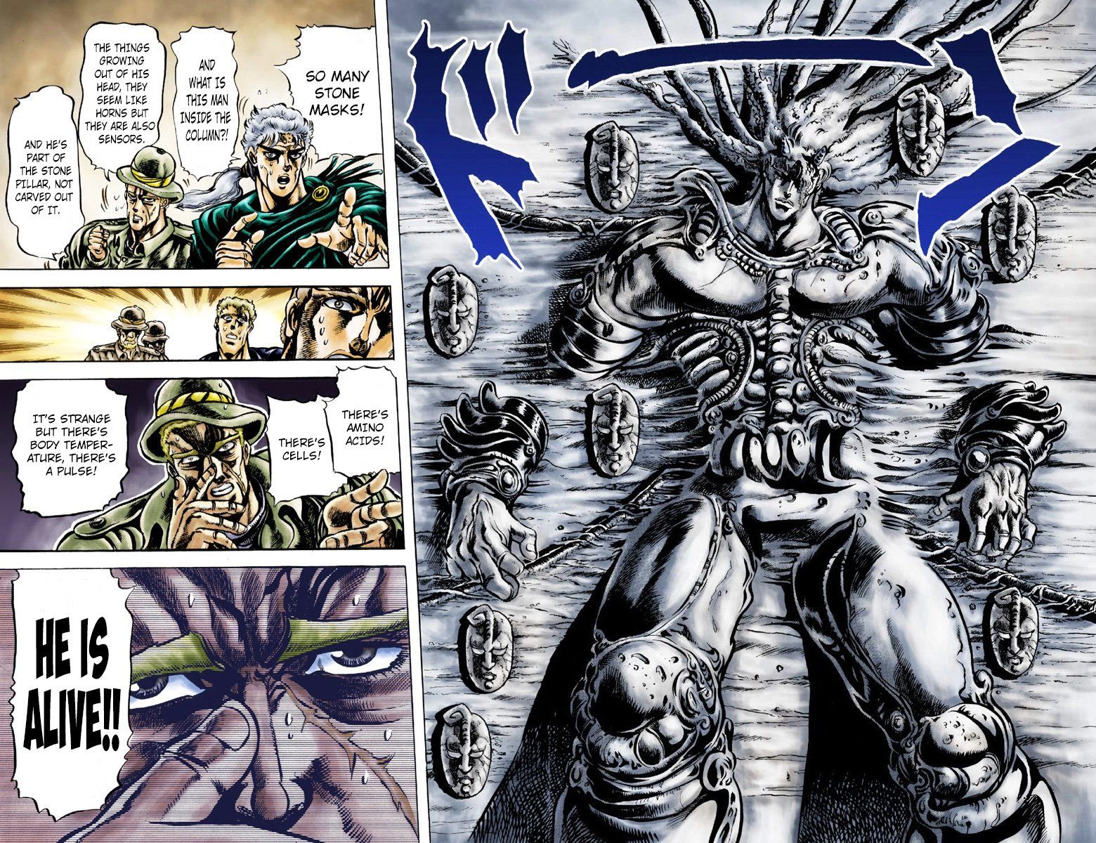 Read JoJo_s Bizarre Adventure Part 2 Battle Tendency Official Colored Manga Online