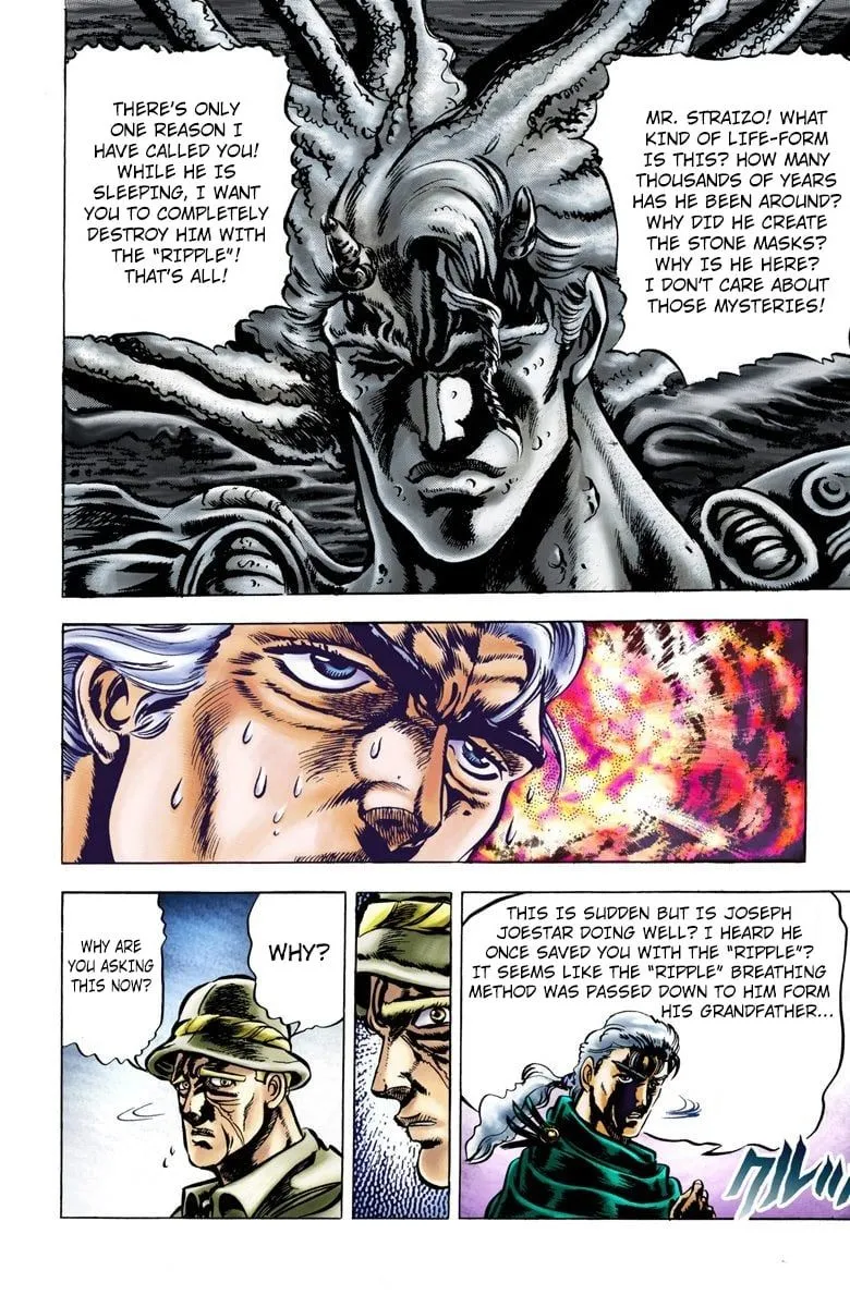 Read JoJo_s Bizarre Adventure Part 2 Battle Tendency Official Colored Manga Online