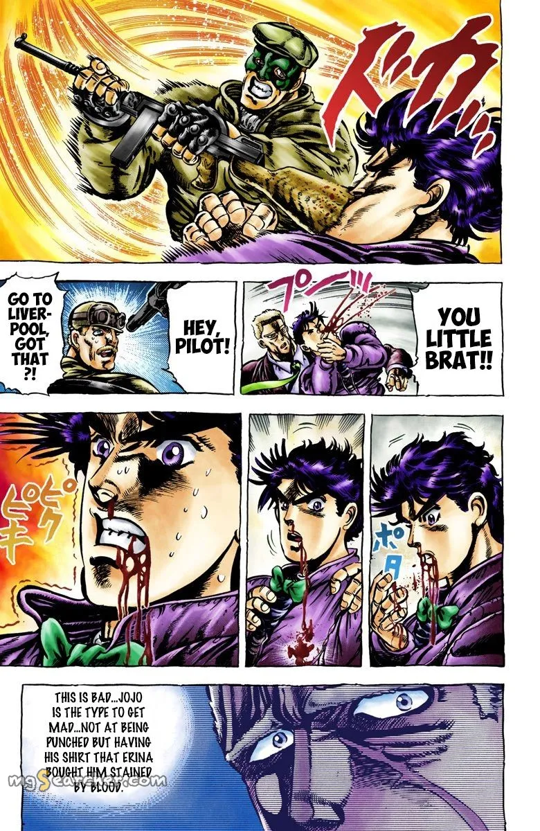 Read JoJo_s Bizarre Adventure Part 2 Battle Tendency Official Colored Manga Online