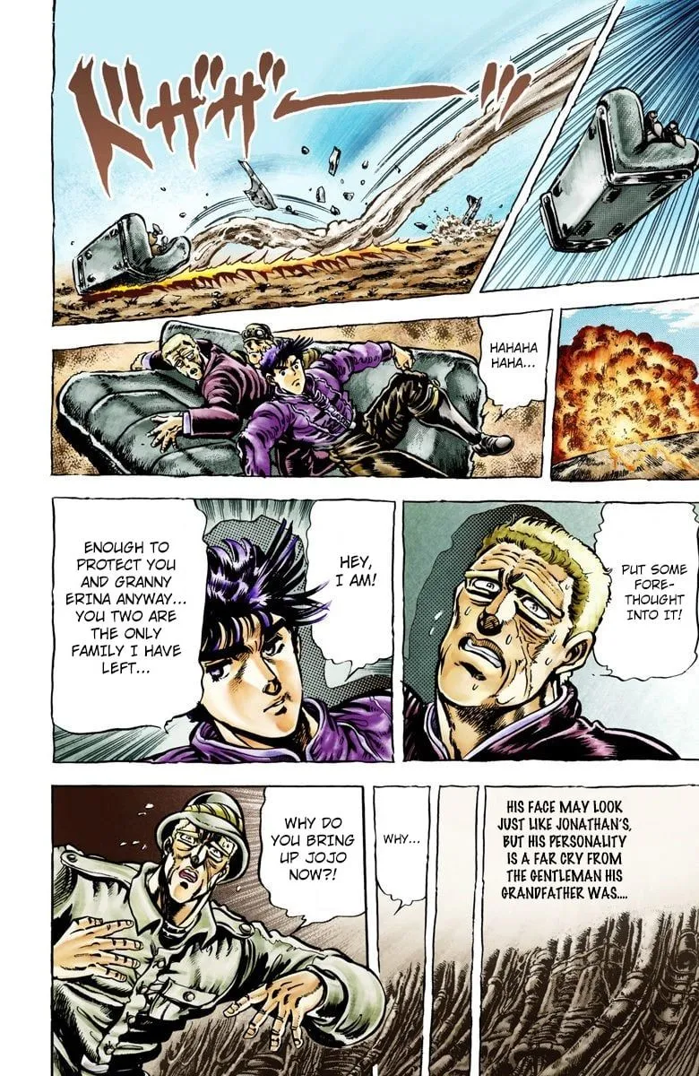 Read JoJo_s Bizarre Adventure Part 2 Battle Tendency Official Colored Manga Online