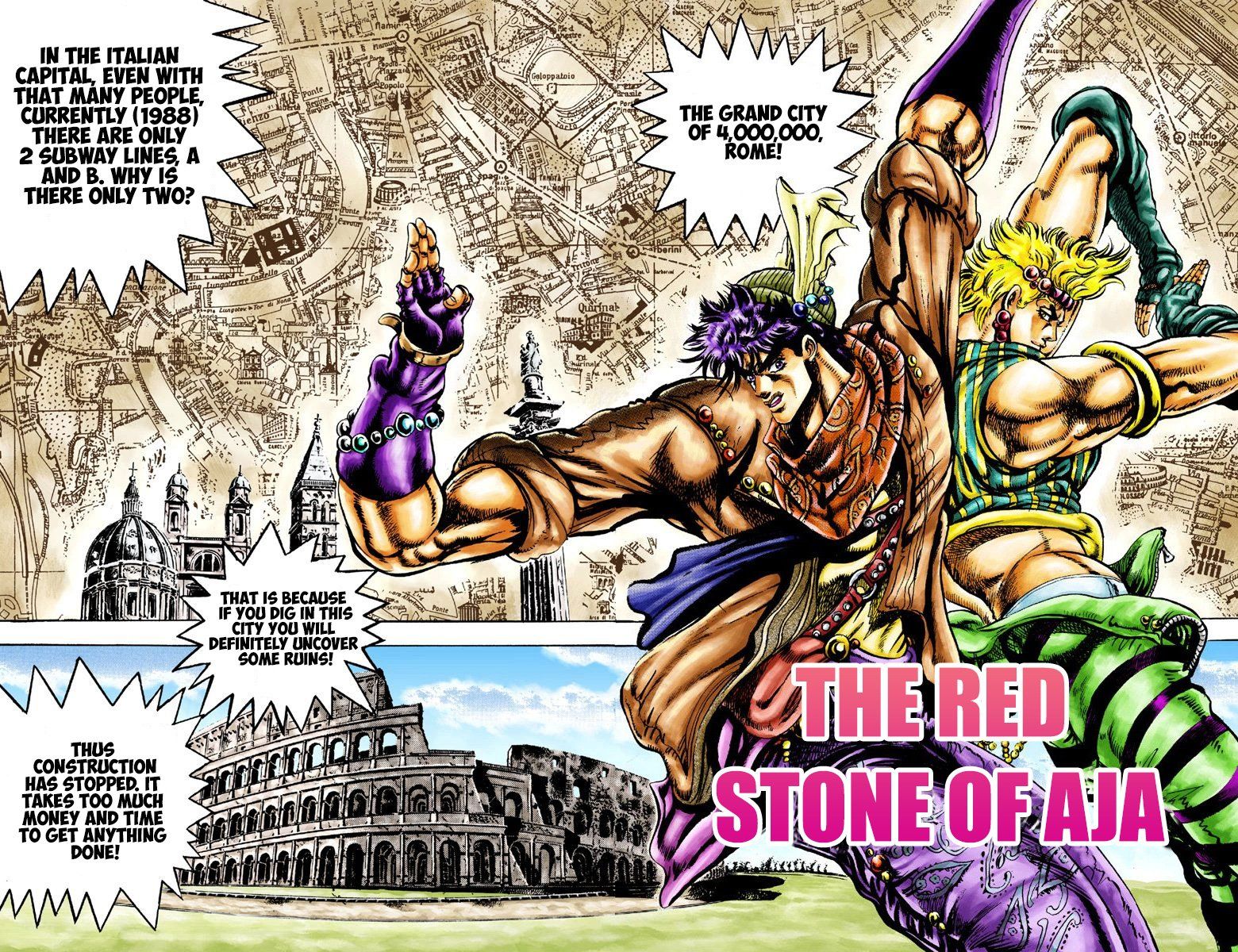 Read JoJo_s Bizarre Adventure Part 2 Battle Tendency Official Colored Manga Online