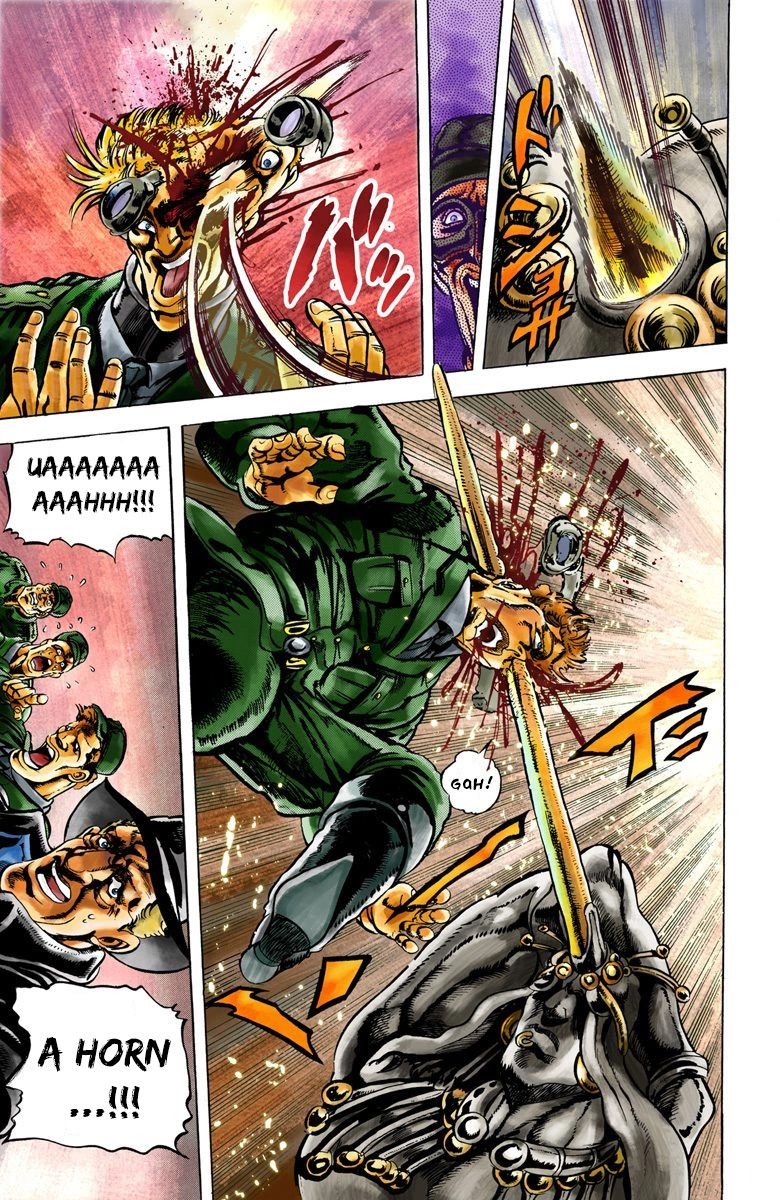 Read JoJo_s Bizarre Adventure Part 2 Battle Tendency Official Colored Manga Online