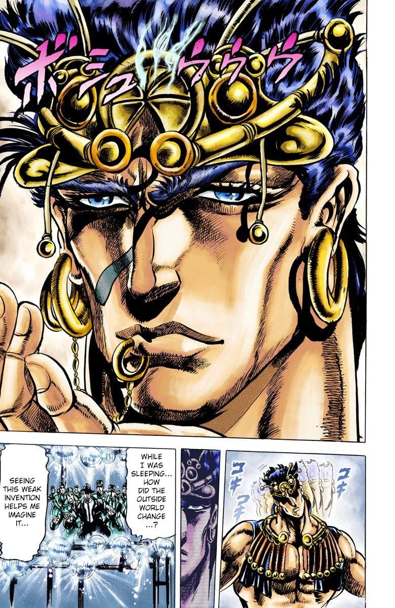 Read JoJo_s Bizarre Adventure Part 2 Battle Tendency Official Colored Manga Online