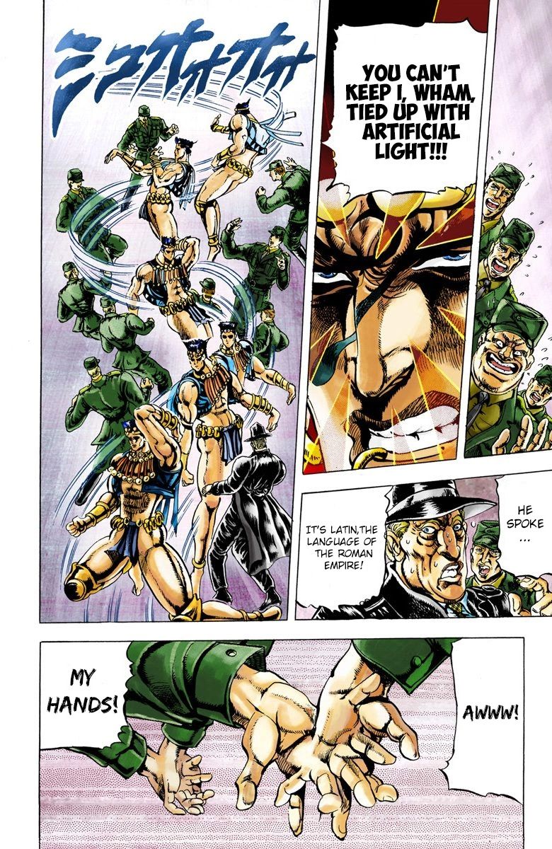 Read JoJo_s Bizarre Adventure Part 2 Battle Tendency Official Colored Manga Online