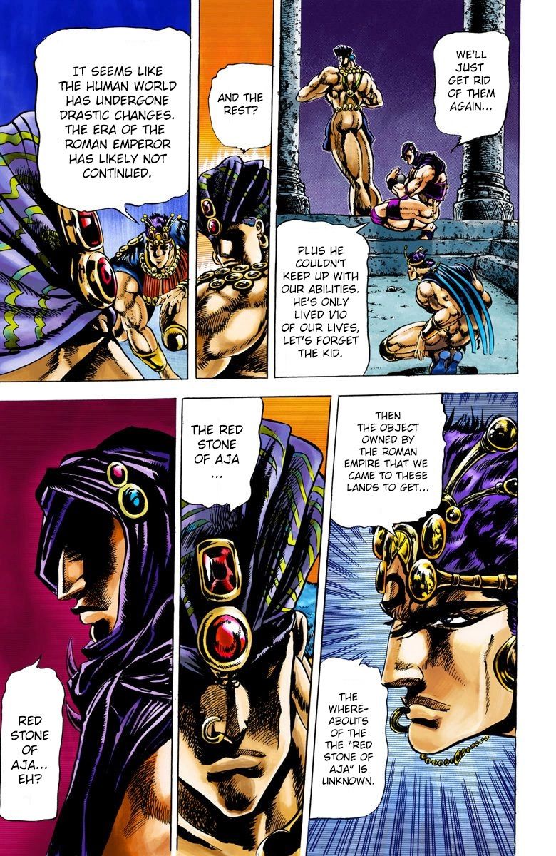 Read JoJo_s Bizarre Adventure Part 2 Battle Tendency Official Colored Manga Online