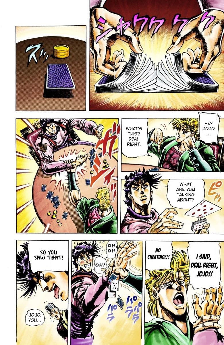 Read JoJo_s Bizarre Adventure Part 2 Battle Tendency Official Colored Manga Online