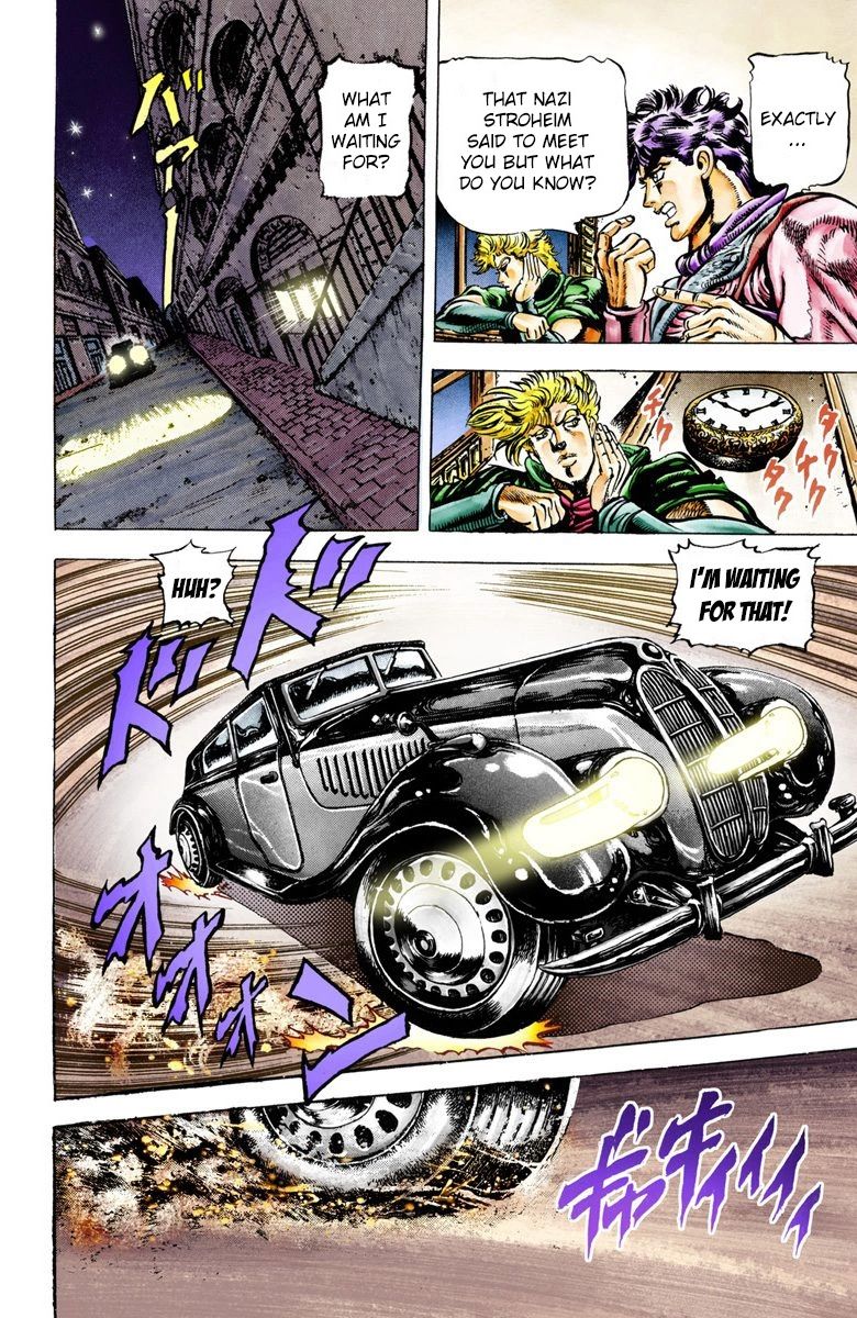Read JoJo_s Bizarre Adventure Part 2 Battle Tendency Official Colored Manga Online